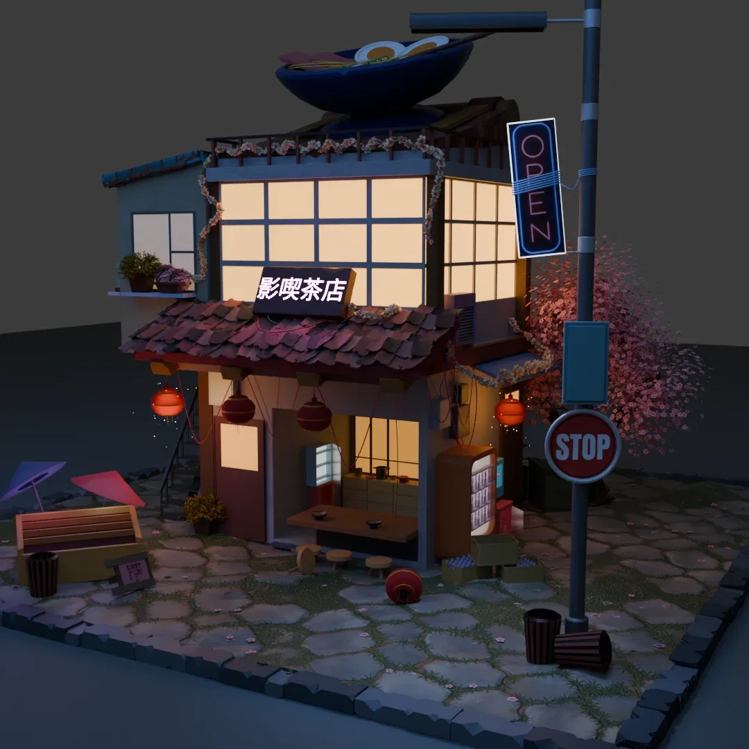 3d დიზაინის ბლენდერის კუსდამთავრებული - ნუცა ფოცხვერია