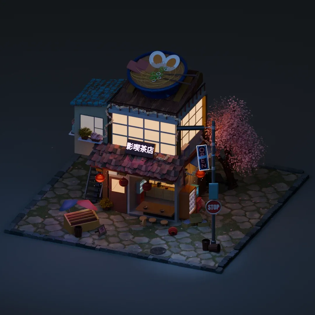 3d დიზაინის ბლენდერის კუსდამთავრებული - ნუცა ფოცხვერია