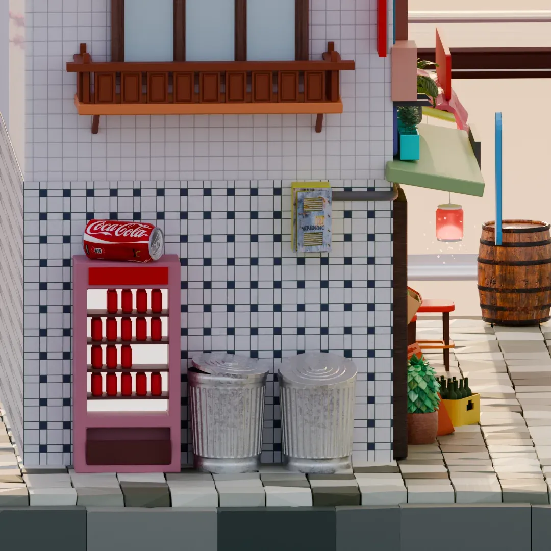 3D დიზაინის Blender კურსდამთავრებული - თამთა ღარიბაშვილი